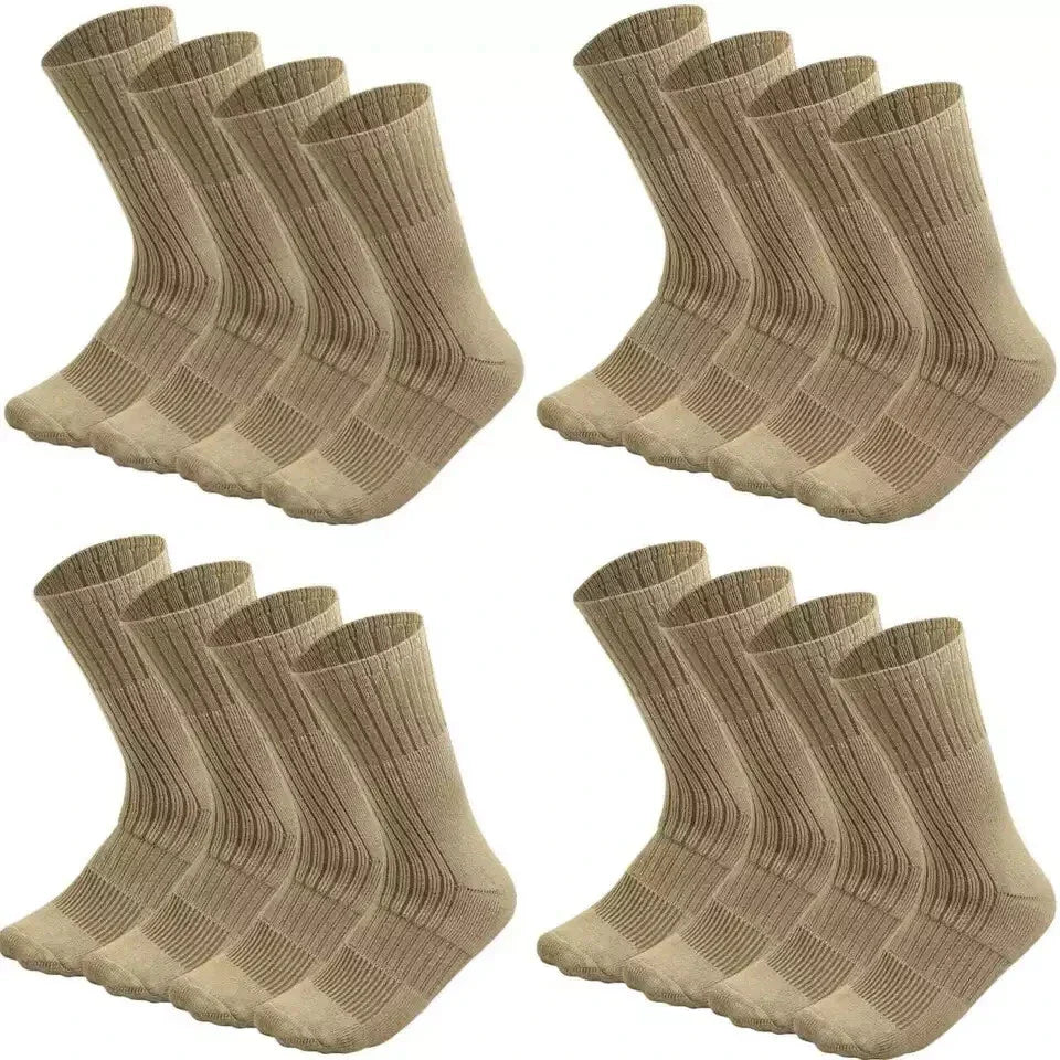 Wholesale Mens Beige Army Military Socks Combat Trekking Hiking