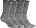 Wool Socks Thermal Warm Men Women Children Hiking Crew Socks 4 pairs