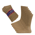 3 Pairs Men Diabetic Health Circulatory Cotton Crew Socks